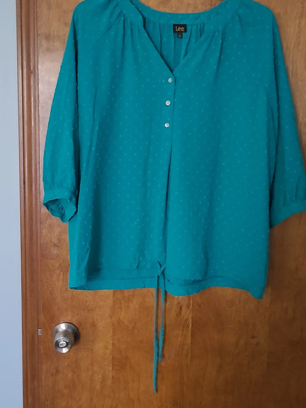 Lee Women's Turquoise Blouse